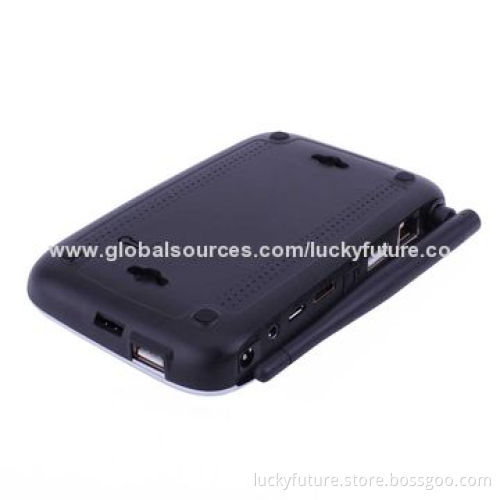 Android 4.2 RK3188 Quad Core TV Player with 2GB/8GB, Wi-Fi, BT, HDMI, LAN, AV, Dual Antennas